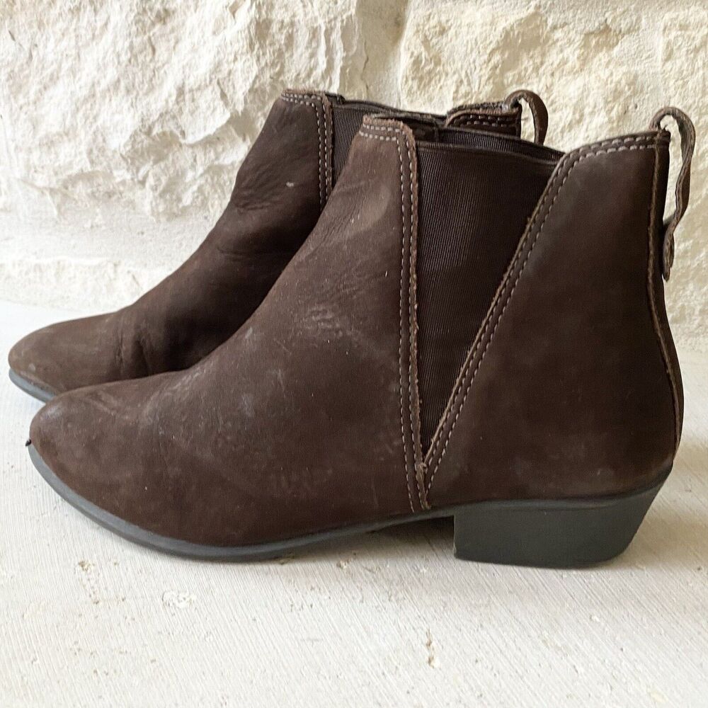Steve Madden Neoma Women's‎ Booties Boots Size 6.5 Leather Brown